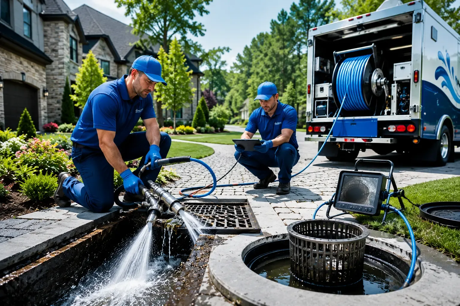 Local outdoor drain cleaning professionals in Glouster, OH